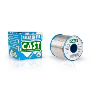 ROLO CARRETEL SOLDA **CAST** 500 GRAMAS 1 MM - SN60% PB40% - 189MSX1,00